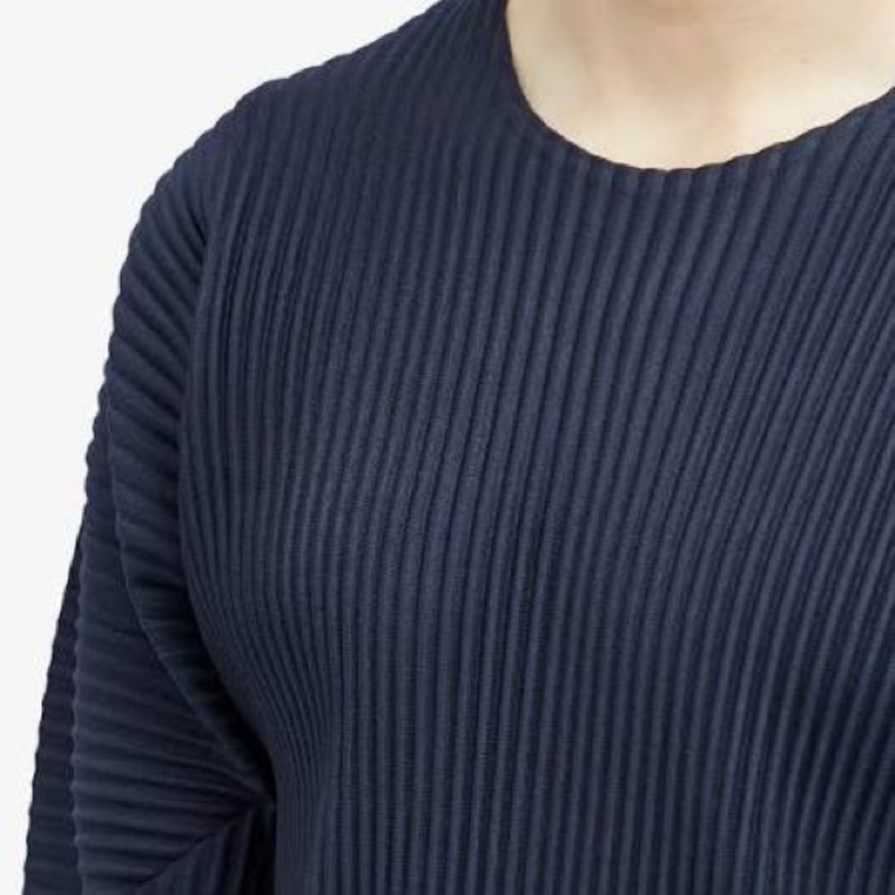 Issey Miyake Homme Plissé Short Sleeve T-Shirt Size 2